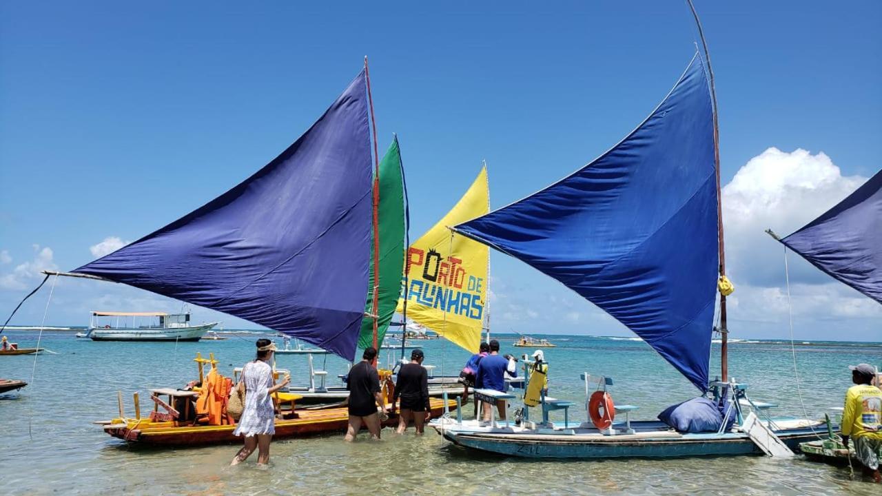 ホテル Solar Teixeira Flats Pôrto das Galinhas エクステリア 写真