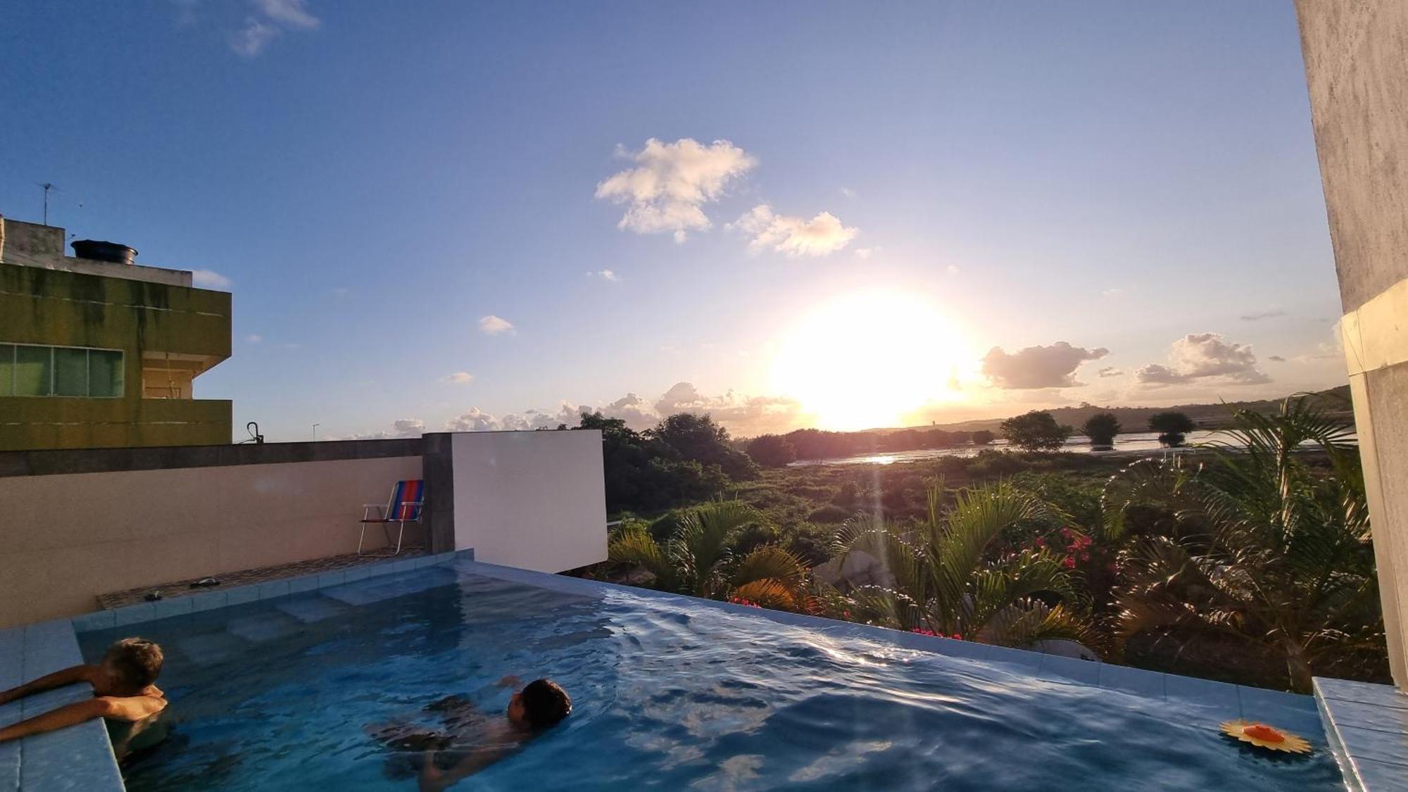 ホテル Solar Teixeira Flats Pôrto das Galinhas エクステリア 写真